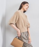 【ユナイテッドアローズ/UNITED ARROWS】のフォックスカシミヤ ハーフスリーブ ニット BEIGE|ID: prp329100004191867 ipo3291000000029074187