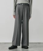 【グローバルワーク/GLOBAL WORK】のお手入れらくらくSET UPワイドパンツ/145508 人気、トレンドファッション・服の通販 founy(ファニー) ファッション Fashion レディースファッション WOMEN パンツ Pants ジャケット Jacket ストレッチ Stretch セットアップ Set Up センター Center ワイド Wide thumbnail 杢グレー15|ID: prp329100004191918 ipo3291000000029036553