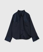 【アニュアンス/anuans】のサテンボウタイブラウス 人気、トレンドファッション・服の通販 founy(ファニー) ファッション Fashion レディースファッション WOMEN トップス・カットソー Tops/Tshirt シャツ/ブラウス Shirts/Blouses サテン Satin フロント Front エレガント 上品 Elegant thumbnail NAVY|ID: prp329100004191973 ipo3291000000029036879