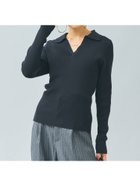 【コカ/COCA】のスキッパーニットポロ 人気、トレンドファッション・服の通販 founy(ファニー) ファッション Fashion レディースファッション WOMEN トップス・カットソー Tops/Tshirt ニット Knit Tops おすすめ Recommend カーゴパンツ Cargo Pants スキッパー Skipper スラックス Slacks デニム Denim バランス Balance フィット Fit ポケット Pocket リブニット Rib Knit thumbnail Black|ID: prp329100004192096 ipo3291000000029037515