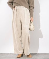 【ジャーナルスタンダード レサージュ/journal standard L'essage】のストレッチコーデュロイ 2タックパンツ 人気、トレンドファッション・服の通販 founy(ファニー) ファッション Fashion レディースファッション WOMEN パンツ Pants 2024年 2024 2024-2025秋冬・A/W Aw/Autumn/Winter/Fw/Fall/2024-2025 A/W・秋冬 Aw・Autumn/Winter・Fw・Fall-Winter コンパクト Compact コーデュロイ Corduroy ストレッチ Stretch ルーズ Loose ワイド Wide |ID:prp329100004192132