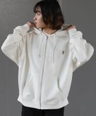 【ジップファイブ/ZIP FIVE】の裏起毛 ジップアップパーカー 100.WHITE|ID: prp329100004192168 ipo3291000000029520126