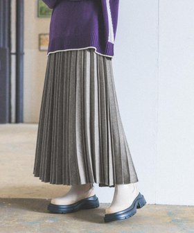 【ニコアンド/niko and】のウールライクプリーツスカート 人気、トレンドファッション・服の通販 founy(ファニー) ファッション Fashion レディースファッション WOMEN スカート Skirt プリーツスカート Pleated Skirts おすすめ Recommend スニーカー Sneakers スポーティ Sporty プリーツ Pleats ボトム Bottom 秋 Autumn/Fall |ID:prp329100004192231