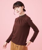 【ホコモモラ/Jocomomola】のTRベアスムース フラワー刺繍カットソー 人気、トレンドファッション・服の通販 founy(ファニー) ファッション Fashion レディースファッション WOMEN トップス・カットソー Tops/Tshirt カットソー Cut and Sewn A/W・秋冬 Aw・Autumn/Winter・Fw・Fall-Winter おすすめ Recommend なめらか Smooth インナー Inner カットソー Cut And Sew カラフル Colorful ノースリーブ No Sleeve ハイネック High Neck フラワー Flower 定番 Standard thumbnail ブラウン|ID: prp329100004192278 ipo3291000000029038802