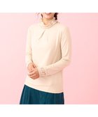 【ホコモモラ/Jocomomola】のTRベアスムース レースハイネックカットソー 人気、トレンドファッション・服の通販 founy(ファニー) ファッション Fashion レディースファッション WOMEN トップス・カットソー Tops/Tshirt カットソー Cut and Sewn A/W・秋冬 Aw・Autumn/Winter・Fw・Fall-Winter おすすめ Recommend なめらか Smooth インナー Inner カットソー Cut And Sew ノースリーブ No Sleeve レース Race 定番 Standard thumbnail アイボリー|ID: prp329100004192280 ipo3291000000029038812