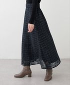 【ナチュラルクチュール/natural couture】のシアー格子柄フレアスカート 人気、トレンドファッション・服の通販 founy(ファニー) ファッション Fashion レディースファッション WOMEN スカート Skirt Aライン/フレアスカート Flared A-Line Skirts 2024年 2024 2024-2025秋冬・A/W Aw/Autumn/Winter/Fw/Fall/2024-2025 おすすめ Recommend シアー Sheer スウェット Sweat ダウン Down ドレープ Drape フェミニン Feminine フレア Flare ポケット Pocket エレガント 上品 Elegant thumbnail ブラック|ID: prp329100004192287 ipo3291000000029168589