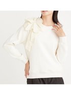 【セルフォード/CELFORD】のアシンメトリーフリルスウェット 人気、トレンドファッション・服の通販 founy(ファニー) ファッション Fashion レディースファッション WOMEN トップス・カットソー Tops/Tshirt パーカ Sweats スウェット Sweat コンパクト Compact スウェット Sweat タフタ Taffeta フリル Frills thumbnail IVR[003]|ID: prp329100004192309 ipo3291000000029038930