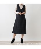 【レリアン/LEILIAN】のジャンパースカート【Leilian WHITE LABEL】 人気、トレンドファッション・服の通販 founy(ファニー) ファッション Fashion レディースファッション WOMEN スカート Skirt インナー Inner スタイリッシュ Stylish タートルネック Turtleneck チェック Check トレンド Trend ベーシック Basic リラックス Relax エレガント 上品 Elegant thumbnail ネイビー|ID: prp329100004192338 ipo3291000000029039035