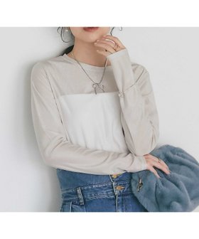 【ラブティックボンボン/La boutique BonBon】の【着回し力抜群】きらきらシアーカットソー 人気、トレンドファッション・服の通販 founy(ファニー) ファッション Fashion レディースファッション WOMEN トップス・カットソー Tops/Tshirt カットソー Cut and Sewn おすすめ Recommend インナー Inner キャミソール Camisole シアー Sheer シンプル Simple トレンド Trend エレガント 上品 Elegant |ID:prp329100004192339