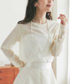 【ラブティックボンボン/La boutique BonBon】の【着回し力抜群】きらきらシアーカットソー 人気、トレンドファッション・服の通販 founy(ファニー) ファッション Fashion レディースファッション WOMEN トップス・カットソー Tops/Tshirt カットソー Cut and Sewn おすすめ Recommend インナー Inner キャミソール Camisole シアー Sheer シンプル Simple トレンド Trend エレガント 上品 Elegant thumbnail アイボリー|ID: prp329100004192339 ipo3291000000029039042