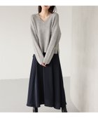 【グローバルワーク/GLOBAL WORK】のフワフワHugmeVネックプルオーバー*スカートSET/137620 人気、トレンドファッション・服の通販 founy(ファニー) ファッション Fashion レディースファッション WOMEN スカート Skirt サテン Satin ハイネック High Neck フレア Flare エレガント 上品 Elegant 楽ちん Easy thumbnail GRY1|ID: prp329100004192365 ipo3291000000029039133