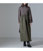 【ナノ ユニバース/nano universe】の異素材コンビドッキングタートルワンピース 人気、トレンドファッション・服の通販 founy(ファニー) ファッション Fashion レディースファッション WOMEN ワンピース Dress 2024年 2024 2024-2025秋冬・A/W Aw/Autumn/Winter/Fw/Fall/2024-2025 ウォッシャブル Washable ギャザー Gather シンプル Simple タートル Turtle ビジネス 仕事 通勤 Business thumbnail カーキ|ID: prp329100004192368 ipo3291000000029039145