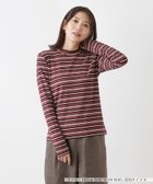 【レリアン/LEILIAN】のカットソー【BIANCA LANCIA】 人気、トレンドファッション・服の通販 founy(ファニー) ファッション Fashion レディースファッション WOMEN トップス・カットソー Tops/Tshirt カットソー Cut and Sewn カットソー Cut And Sew カーディガン Cardigan シンプル Simple ジャケット Jacket フィット Fit ボーダー Border リラックス Relax thumbnail レッド|ID: prp329100004192389 ipo3291000000029039253