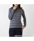 【レリアン/LEILIAN】のカットソー【BIANCA LANCIA】 人気、トレンドファッション・服の通販 founy(ファニー) ファッション Fashion レディースファッション WOMEN トップス・カットソー Tops/Tshirt カットソー Cut and Sewn カットソー Cut And Sew カーディガン Cardigan シンプル Simple ジャケット Jacket タートルネック Turtleneck ハイネック High Neck フィット Fit ボーダー Border リラックス Relax thumbnail ロイヤルブルー|ID: prp329100004192393 ipo3291000000029039265