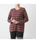 【レリアンプラスハウス/Leilian PLUS HOUSE】のカットソー 人気、トレンドファッション・服の通販 founy(ファニー) ファッション Fashion レディースファッション WOMEN トップス・カットソー Tops/Tshirt カットソー Cut and Sewn カットソー Cut And Sew カーディガン Cardigan シンプル Simple ジャケット Jacket フィット Fit ボーダー Border リラックス Relax thumbnail レッド|ID: prp329100004192398 ipo3291000000029039294