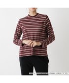 【レリアンプラスハウス/Leilian PLUS HOUSE】のカットソー 人気、トレンドファッション・服の通販 founy(ファニー) ファッション Fashion レディースファッション WOMEN トップス・カットソー Tops/Tshirt カットソー Cut and Sewn カットソー Cut And Sew カーディガン Cardigan シンプル Simple ジャケット Jacket フィット Fit ボーダー Border リラックス Relax thumbnail レッド|ID: prp329100004192401 ipo3291000000029039305