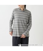 【レリアンプラスハウス/Leilian PLUS HOUSE】のカットソー 人気、トレンドファッション・服の通販 founy(ファニー) ファッション Fashion レディースファッション WOMEN トップス・カットソー Tops/Tshirt カットソー Cut and Sewn カットソー Cut And Sew カーディガン Cardigan シンプル Simple ジャケット Jacket タートルネック Turtleneck ハイネック High Neck フィット Fit ボーダー Border リラックス Relax thumbnail グレー|ID: prp329100004192403 ipo3291000000029039315