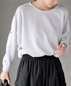 【アールピーエス/rps】のラメサカリバ肩ボタンドルマンチュニック 人気、トレンドファッション・服の通販 founy(ファニー) ファッション Fashion レディースファッション WOMEN トップス・カットソー Tops/Tshirt スタイリッシュ Stylish ダブル Double フェイク Fake フェイス Face エレガント 上品 Elegant thumbnail オフホワイト|ID: prp329100004192442 ipo3291000000029040550