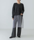 【アーバンリサーチ/URBAN RESEARCH】のオーガンジーシアーキャミワンピース 人気、トレンドファッション・服の通販 founy(ファニー) ファッション Fashion レディースファッション WOMEN ワンピース Dress キャミワンピース No Sleeve Dresses 2024年 2024 2024-2025秋冬・A/W Aw/Autumn/Winter/Fw/Fall/2024-2025 A/W・秋冬 Aw・Autumn/Winter・Fw・Fall-Winter 冬 Winter オーガンジー Organdy コンパクト Compact スウェット Sweat トレンド Trend バランス Balance ランジェリー Lingerie リブニット Rib Knit ワッシャー Washer 今季 This Season thumbnail GRAY|ID: prp329100004192455 ipo3291000000029040712