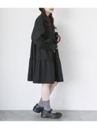 【エヘカソポ/ehka sopo】のリボンタイ付ティアードミニワンピース 人気、トレンドファッション・服の通販 founy(ファニー) ファッション Fashion レディースファッション WOMEN ワンピース Dress チュニック Tunic ティアード Tiered リボン Ribbon エレガント 上品 Elegant thumbnail ブラック|ID: prp329100004192467 ipo3291000000029326745