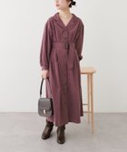 【ナチュラルクチュール/natural couture】の開衿レディシャツワンピース 人気、トレンドファッション・服の通販 founy(ファニー) ファッション Fashion レディースファッション WOMEN ワンピース Dress シャツワンピース Shirt Dresses 2024年 2024 2024-2025秋冬・A/W Aw/Autumn/Winter/Fw/Fall/2024-2025 おすすめ Recommend なめらか Smooth カーディガン Cardigan スエード Suede フレア Flare フロント Front ポケット Pocket エレガント 上品 Elegant thumbnail ボルドー|ID: prp329100004192472 ipo3291000000029326778