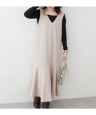 【ナチュラルクチュール/natural couture】の【mamamo】共ベルト付きジャンスカ 人気、トレンドファッション・服の通販 founy(ファニー) ファッション Fashion レディースファッション WOMEN ベルト Belts 2024年 2024 2024-2025秋冬・A/W Aw/Autumn/Winter/Fw/Fall/2024-2025 なめらか Smooth インナー Inner ドレープ Drape フレア Flare ポケット Pocket リブニット Rib Knit ロング Long thumbnail ライトベージュ|ID: prp329100004192473 ipo3291000000029040824