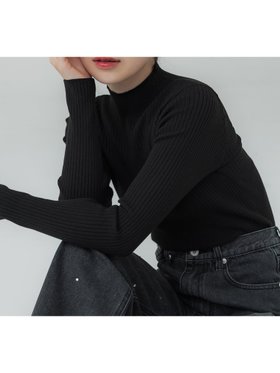 【コカ/COCA】 ワイドリブボトルネックニットトップス人気、トレンドファッション・服の通販 founy(ファニー) ファッション Fashion レディースファッション WOMEN トップス・カットソー Tops/Tshirt ニット Knit Tops ポケット Pocket リブニット Rib Knit |ID:prp329100004192603