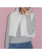 【コカ/COCA】のショート丈中綿ベスト 人気、トレンドファッション・服の通販 founy(ファニー) ファッション Fashion レディースファッション WOMEN アウター Coat Outerwear トップス・カットソー Tops/Tshirt ベスト/ジレ Gilets/Vests ショート Short ベスト Vest ポケット Pocket thumbnail Ivory|ID: prp329100004192607 ipo3291000000029041546