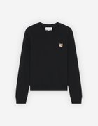 【メゾン キツネ/MAISON KITSUNE】のMaison Kitsune/FOX HEAD PATCH REGULAR SWEATSHIRT 人気、トレンドファッション・服の通販 founy(ファニー) ファッション Fashion レディースファッション WOMEN トップス・カットソー Tops/Tshirt シャツ/ブラウス Shirts/Blouses パーカ Sweats ロング / Tシャツ T-Shirts スウェット Sweat A/W・秋冬 Aw・Autumn/Winter・Fw・Fall-Winter 冬 Winter クラシック Classic パッチ Patch フォックス Fox 無地 Plain Color 長袖 Long Sleeve thumbnail BLACK|ID: prp329100004192726 ipo3291000000029042054