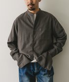 【アーバンリサーチ ドアーズ/URBAN RESEARCH DOORS / MEN】のビエラバンドカラーシャツ MOCHA|ID: prp329100004192859 ipo3291000000029565833