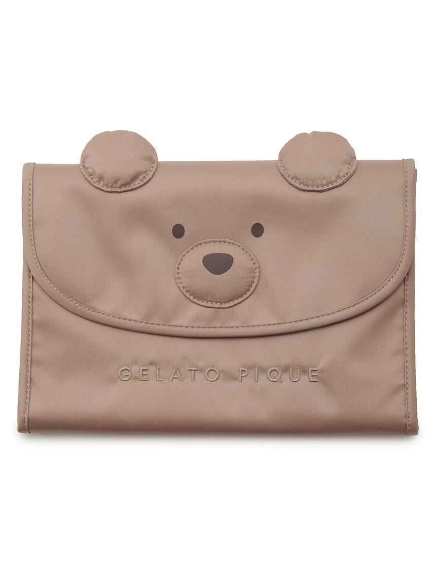 【ジェラート ピケ/gelato pique / KIDS】の【ONLINE限定】ベア母子手帳ケースM インテリア・キッズ・メンズ・レディースファッション・服の通販 founy(ファニー) 　ファッション　Fashion　キッズファッション　KIDS　ポーチ　Pouch　人気　Popularity　手帳　Pocket Book　抗菌　Antibacterial　BEG[037]|ID: prp329100004192926 ipo3291000000031723586