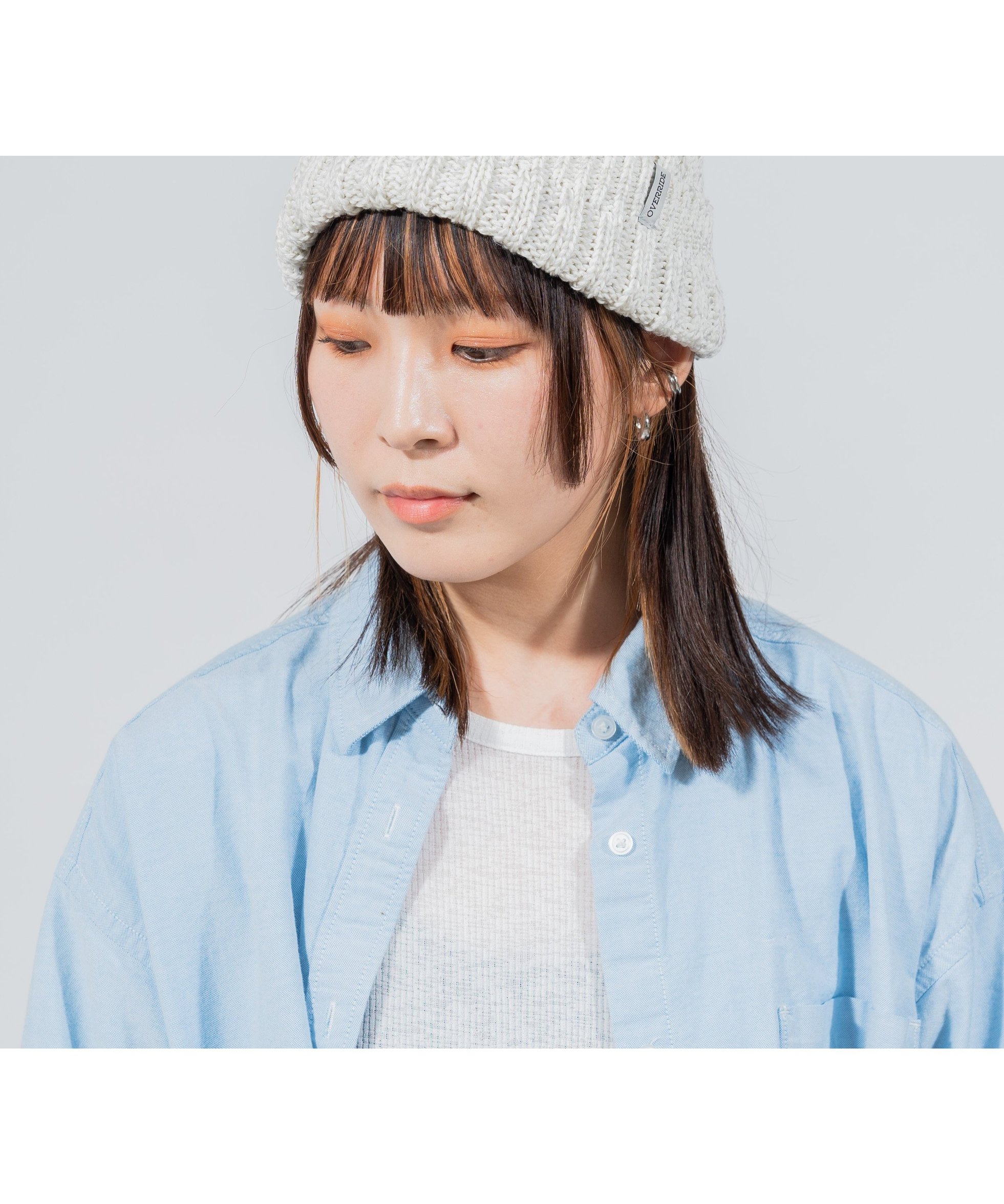 【オーバーライド/OVERRIDE】のOVERRIDE KNIT MIX CAT BEANIE 人気、トレンドファッション・服の通販 founy(ファニー) 　ファッション　Fashion　レディースファッション　WOMEN　トップス・カットソー　Tops/Tshirt　ニット　Knit Tops　 other-1|ID: prp329100004192961 ipo3291000000029045277