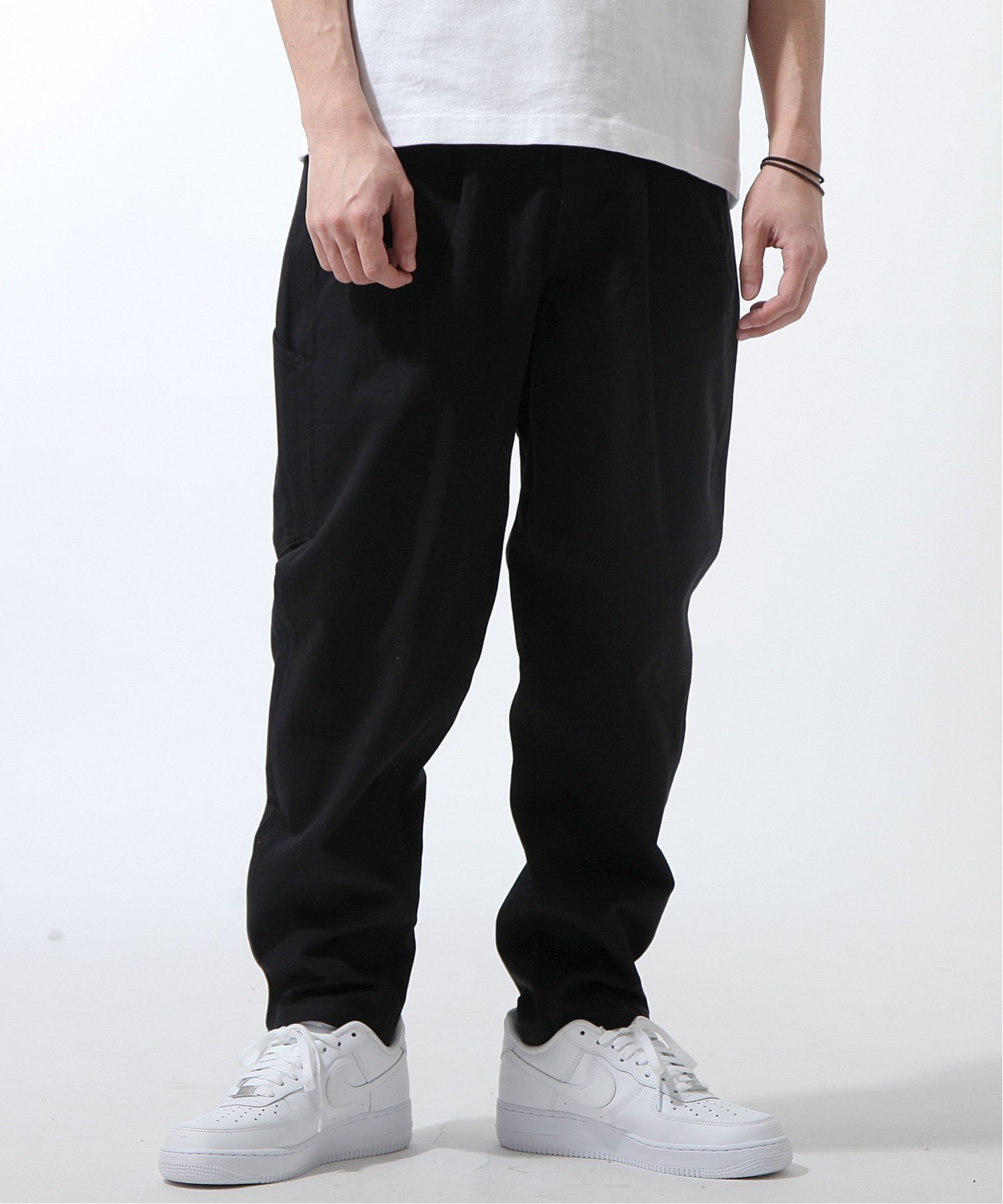 【ジップファイブ/ZIP FIVE】の別注TAPERED EASY CHEF PANTS インテリア・キッズ・メンズ・レディースファッション・服の通販 founy(ファニー) 　ファッション　Fashion　レディースファッション　WOMEN　パンツ　Pants　テーパード　Tapered　トレンド　Trend　ドローコード　Draw Cord　ワイド　Wide　ワーク　Work　今季　This Season　別注　Special Order　01BLACK|ID: prp329100004193026 ipo3291000000029045648