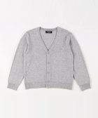 【コムサイズム/COMME CA ISM / KIDS】のベーシック ニット カーディガン(140-160cm) 人気、トレンドファッション・服の通販 founy(ファニー) ファッション Fashion キッズファッション KIDS アクリル Acrylic カーディガン Cardigan ベーシック Basic ワンポイント One Point 人気 Popularity 吸水 Water Absorption thumbnail グレー|ID: prp329100004193099 ipo3291000000029486366