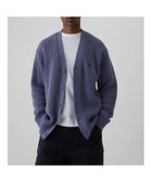 【ギャップ/GAP】のオーバーサイズ GAPロゴ カーディガン QUIET_BLUE|ID: prp329100004193211 ipo3291000000029091317