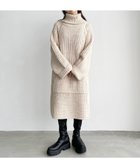 【ローリーズファーム/LOWRYS FARM】のミックスニットミニワンピース 人気、トレンドファッション・服の通販 founy(ファニー) ファッション Fashion レディースファッション WOMEN ワンピース Dress おすすめ Recommend タートルネック Turtleneck トレンド Trend フレア Flare ポケット Pocket ミックス Mix ロング Long thumbnail アイボリー08|ID: prp329100004193218 ipo3291000000029046999