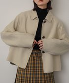 【センスオブプレイス/SENSE OF PLACE by URBAN RESEARCH】のリバーショートブルゾン 人気、トレンドファッション・服の通販 founy(ファニー) ファッション Fashion レディースファッション WOMEN アウター Coat Outerwear ブルゾン Blouson/Jackets 2024年 2024 2024-2025秋冬・A/W Aw/Autumn/Winter/Fw/Fall/2024-2025 A/W・秋冬 Aw・Autumn/Winter・Fw・Fall-Winter 冬 Winter おすすめ Recommend コンパクト Compact ショート Short シンプル Simple thumbnail GREIGE|ID: prp329100004193382 ipo3291000000029461928