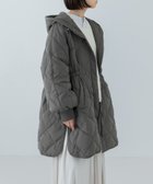 【アーバンリサーチ/URBAN RESEARCH】のキルティングドロストダウンコート 人気、トレンドファッション・服の通販 founy(ファニー) ファッション Fashion レディースファッション WOMEN アウター Coat Outerwear コート Coats ダウン Down Coats And Jackets 2024年 2024 2024-2025秋冬・A/W Aw/Autumn/Winter/Fw/Fall/2024-2025 A/W・秋冬 Aw・Autumn/Winter・Fw・Fall-Winter 冬 Winter おすすめ Recommend キルティング Quilting スリット Slit ダウン Down エレガント 上品 Elegant 防寒 Cold Protection thumbnail KHAKI GRAY|ID: prp329100004193411 ipo3291000000029048063