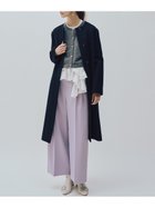 【セルフォード/CELFORD】のカシミア混ノーカラーコート 人気、トレンドファッション・服の通販 founy(ファニー) ファッション Fashion レディースファッション WOMEN アウター Coat Outerwear コート Coats カシミア Cashmere カシミヤ Cashmere ベーシック Basic メタル Metal エレガント 上品 Elegant 今季 This Season 定番 Standard thumbnail DNVY[090]|ID: prp329100004193429 ipo3291000000029443143