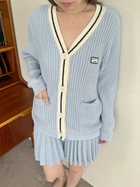 【スナイデル ホーム/SNIDEL HOME】の【MilkySmooth】カーディガン 人気、トレンドファッション・服の通販 founy(ファニー) ファッション Fashion レディースファッション WOMEN トップス・カットソー Tops/Tshirt カーディガン Cardigans カーディガン Cardigan ガーリー Girly クラシカル Classical ターバン Turban thumbnail BLU[086]|ID: prp329100004193583 ipo3291000000029049077