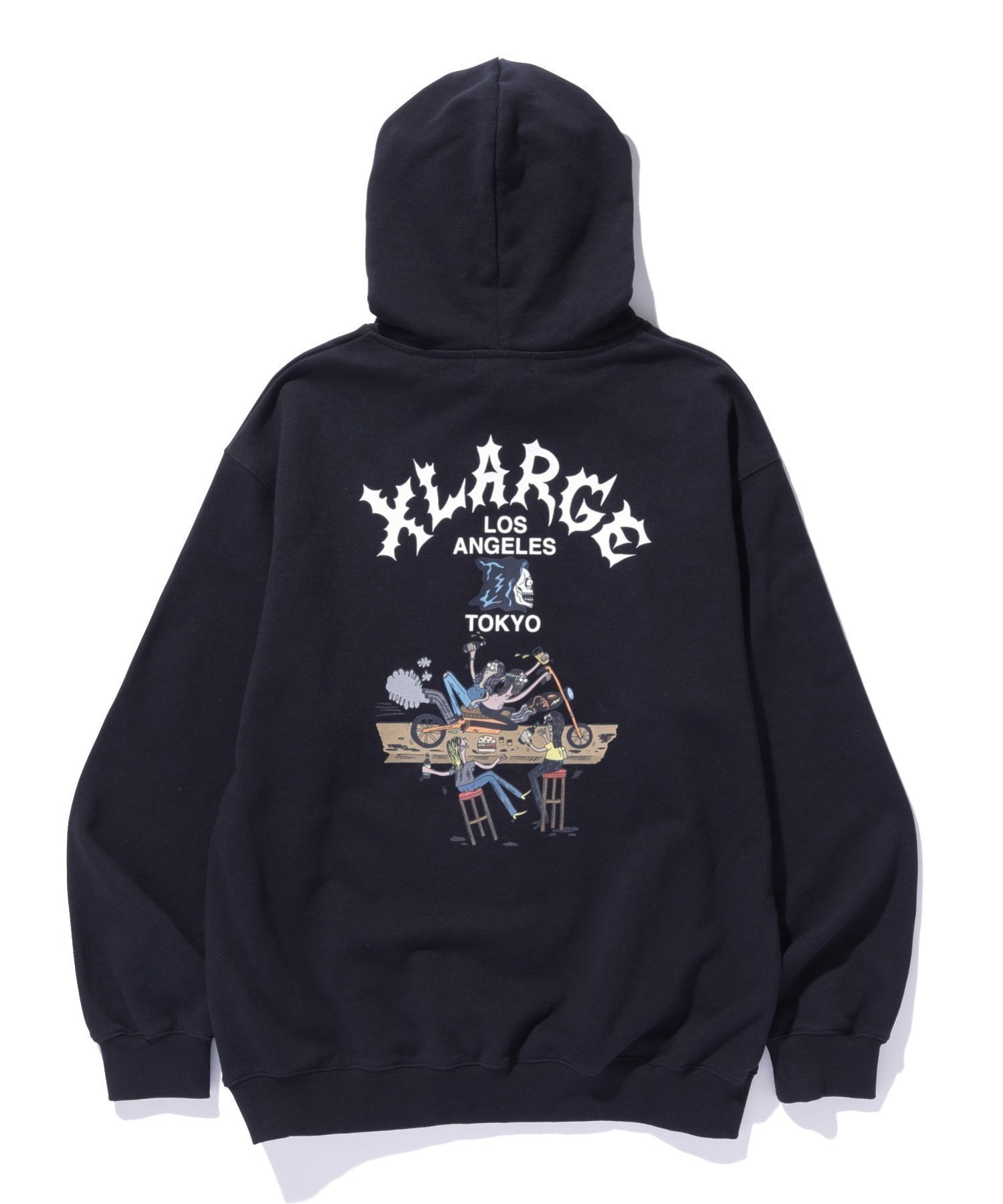 【エクストララージ/XLARGE / MEN】のHANG OUT HOODED SWEATSHIRT 人気、トレンドファッション・服の通販 founy(ファニー) 　ファッション　Fashion　メンズファッション　MEN　トップス・カットソー　Tops/Tshirt/Men　パーカ　Sweats　シャツ　Shirts　2024年　2024　2024-2025秋冬・A/W　Aw/Autumn/Winter/Fw/Fall/2024-2025　冬　Winter　グラフィック　Graphic　パーカー　Hoodie　フロント　Front　プリント　Print　 other-1|ID: prp329100004193626 ipo3291000000029493739