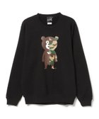 【ビームスT/BEAMS T】の【SPECIAL PRICE】迷彩 ベアー スウェット クルーネック 人気、トレンドファッション・服の通販 founy(ファニー) ファッション Fashion レディースファッション WOMEN トップス・カットソー Tops/Tshirt パーカ Sweats スウェット Sweat シンプル Simple スウェット Sweat ベーシック Basic thumbnail BLACK|ID: prp329100004193666 ipo3291000000029049574