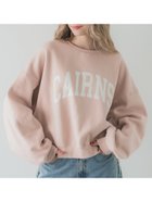 【コカ/COCA】のヘビーウェイト裏起毛ビンテージ加工ロゴスウェット Pink|ID: prp329100004193701 ipo3291000000029087440