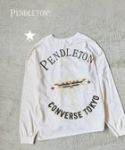 【コンバーストウキョウ/CONVERSE TOKYO】の【PENDLETON】BACK PRINT LONGSLEEVE TEE ホワイト|ID: prp329100004193728 ipo3291000000029049931