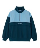 【エックスガール/X-girl】のBICOLOR ANORAK SWEAT TOP トップス X-girl 人気、トレンドファッション・服の通販 founy(ファニー) ファッション Fashion レディースファッション WOMEN トップス・カットソー Tops/Tshirt パーカ Sweats スウェット Sweat A/W・秋冬 Aw・Autumn/Winter・Fw・Fall-Winter ジップアップ Zip Up スウェット Sweat ビッグ Big ロング Long 切替 Switching thumbnail LtBLUE|ID: prp329100004193837 ipo3291000000029050614