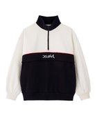 【エックスガール/X-girl】のBICOLOR ANORAK SWEAT TOP トップス X-girl 人気、トレンドファッション・服の通販 founy(ファニー) ファッション Fashion レディースファッション WOMEN トップス・カットソー Tops/Tshirt パーカ Sweats スウェット Sweat A/W・秋冬 Aw・Autumn/Winter・Fw・Fall-Winter ジップアップ Zip Up スウェット Sweat ビッグ Big ロング Long 切替 Switching thumbnail WHITE|ID: prp329100004193837 ipo3291000000029050616