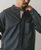 【アーバンリサーチ ドアーズ/URBAN RESEARCH DOORS / MEN】の裏起毛オックスバンドカラーシャツ 人気、トレンドファッション・服の通販 founy(ファニー) ファッション Fashion メンズファッション MEN 2024年 2024 2024-2025秋冬・A/W Aw/Autumn/Winter/Fw/Fall/2024-2025 A/W・秋冬 Aw・Autumn/Winter・Fw・Fall-Winter 冬 Winter インナー Inner オックス Ox 人気 Popularity 定番 Standard thumbnail BLUE GRAY|ID: prp329100004193925 ipo3291000000029526852