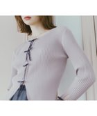 【その他のブランド/Other】のリボンニットカーデライクトップス 人気、トレンドファッション・服の通販 founy(ファニー) ファッション Fashion レディースファッション WOMEN トップス・カットソー Tops/Tshirt ニット Knit Tops インナー Inner トレンド Trend フィット Fit リボン Ribbon エレガント 上品 Elegant thumbnail ピンク|ID: prp329100004193951 ipo3291000000029051407