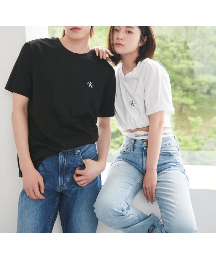 【カルバンクライン/Calvin Klein】の【WEB限定】ユニセックス CK ロゴ リラックスフィット Tシャツ 2枚セット インテリア・キッズ・メンズ・レディースファッション・服の通販 founy(ファニー) https://founy.com/ ファッション Fashion レディースファッション WOMEN トップス・カットソー Tops/Tshirt シャツ/ブラウス Shirts/Blouses ロング / Tシャツ T-Shirts インナー Inner トレンド Trend フィット Fit リラックス Relax ワンポイント One Point |ID: prp329100004193968 ipo3291000000029051482