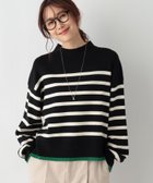 【グローバルワーク/GLOBAL WORK】のメルティクロップドプルオーバー/992282 人気、トレンドファッション・服の通販 founy(ファニー) ファッション Fashion レディースファッション WOMEN トップス・カットソー Tops/Tshirt プルオーバー Pullover おすすめ Recommend クロップド Cropped トレンド Trend ボーダー Border ワイド Wide thumbnail ブラック配色ボーダー12|ID: prp329100004194060 ipo3291000000029052214